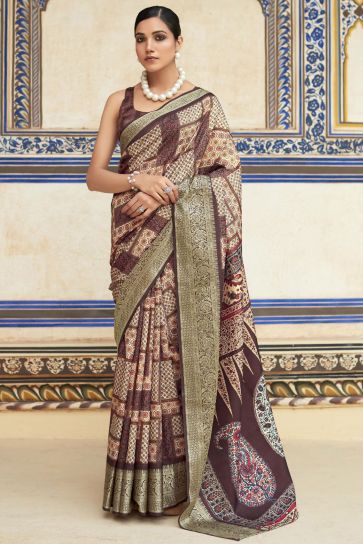 Phenomenal Viscose Fabric Sangeet Wear Multi Color Saree