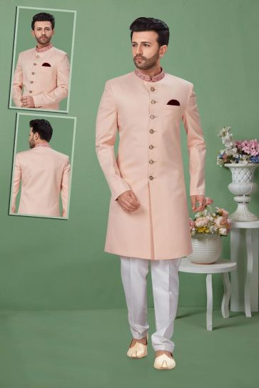 Sangeet Wear Fancy Fabric Indo Western