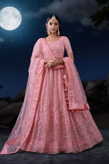 Latest Light Pink Bridal Lehenga Choli,bridal Lehenga Designs,latest Bridal  Lehenga Designs 2022,sabhyasachi Lehenga - Etsy