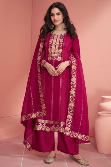 Buy Co-Ord Palazzo Suit - Lovely Dusty Pink Exclusive Koti Style