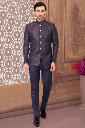Mens Indian Latest Design for Golden Indo Western Sherwani Groom Wedding Party  Wear Engagement Function Occasion Ethnic Dress - Etsy