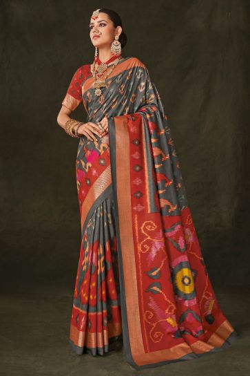Buy Designer Printed Casual Sarees Online Shopping,Daily & Office Wear  Sarees Collection