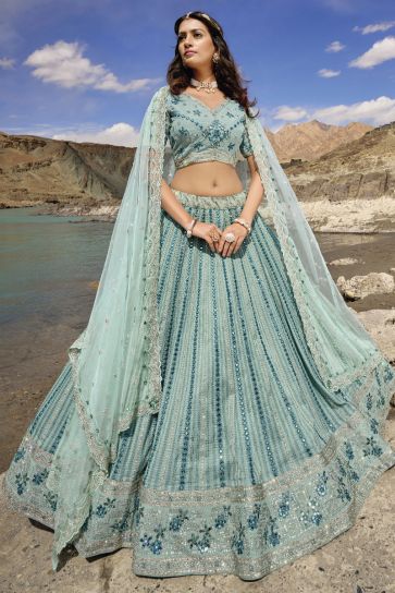 Unstitched Lehenga Choli Half Stitched Langa Blouse Top Wedding Indian  Designer Ethnic Bridal - AliExpress