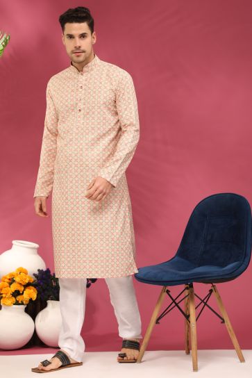 Function Wear Readymade Glamorous Kurta For Men In Art Silk Fabric