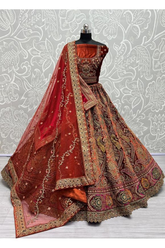Double Dupatta Colour Combinations for Indian Brides - Witty Vows
