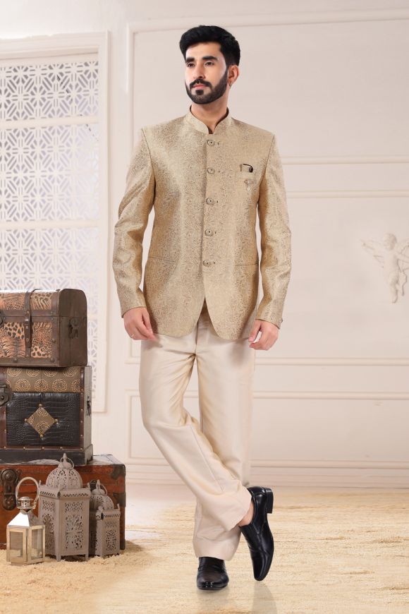 Purple Readymade Jodhpuri Suit for Men – paanericlothing