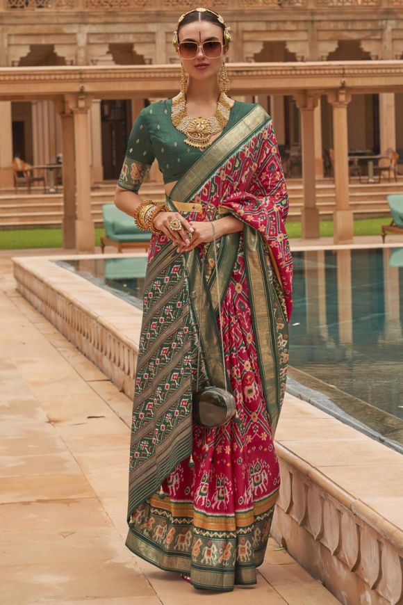 Patola Saree - Buy Patola Silk Sarees Online at Best Price in India