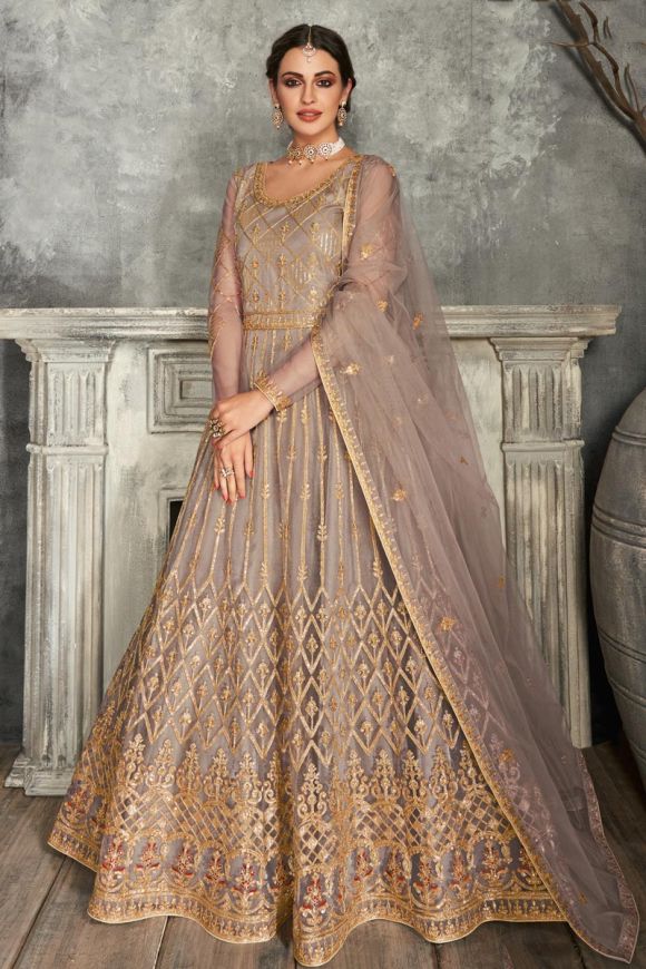Floor Touch Dresses | Omzara | Bridesmaid dresses indian, Designer wedding  gowns, Pakistani fashion party wear