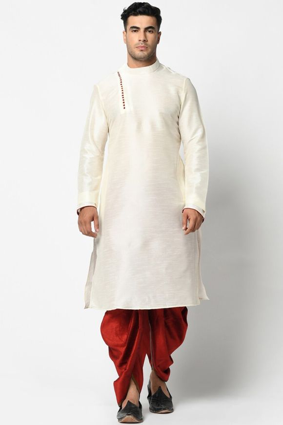 Indian Couple Wear Marathi Traditional outfit, Nauvari Saree & Dhoti Kurta  Stock Vector | Adobe Stock