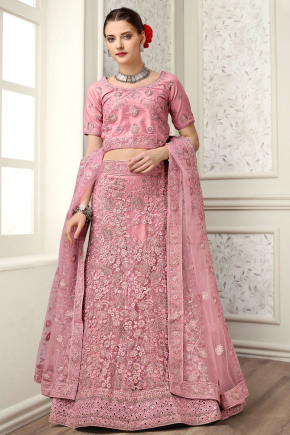 Order #PC112 Net Lehenga choli @Rs1800 on Whatsapp +919619659727 or  ArtistryC.in_ | Indian wedding lehenga, Lehenga, Lehenga designs