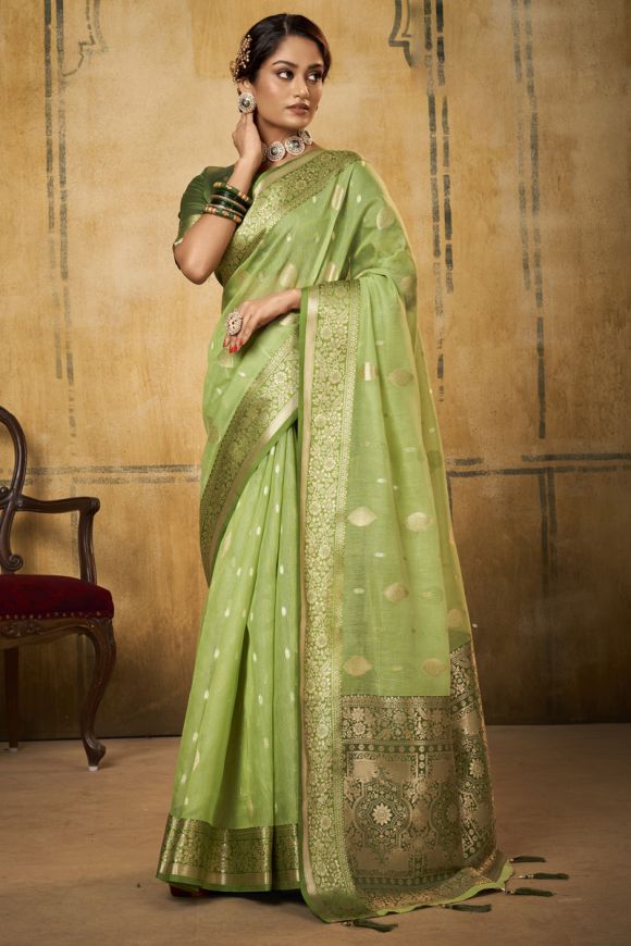 Tissue Sarees | Designer Tissue Saree - Jhakhas.com