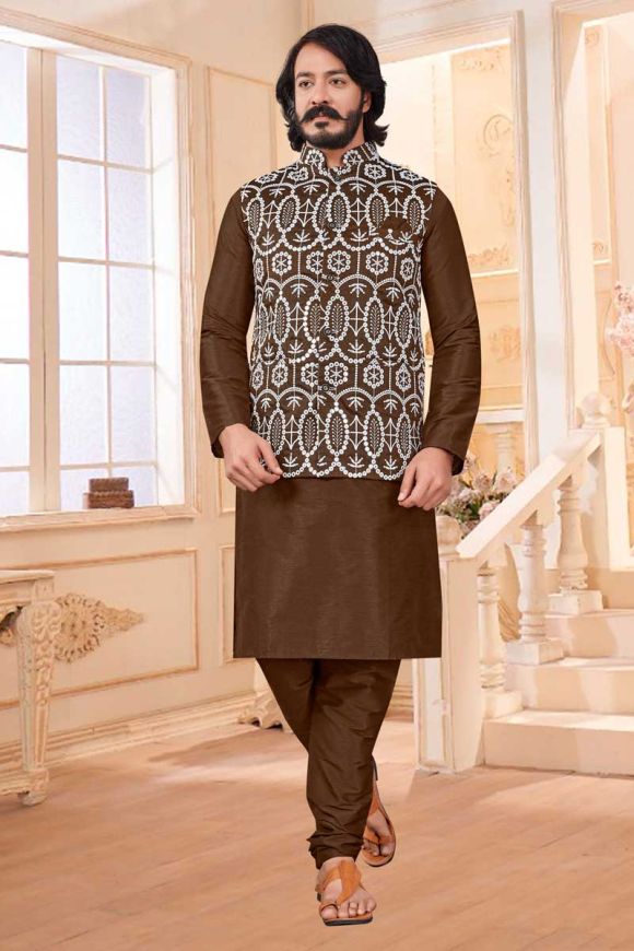 Kurta Pajama Jacket for Mens , Indo Western, Formal Suit, Party Wear,  Ethnic Wear, Wedding Suit, Blazer, Men's Sherwani,customised,tuxedo. - Etsy