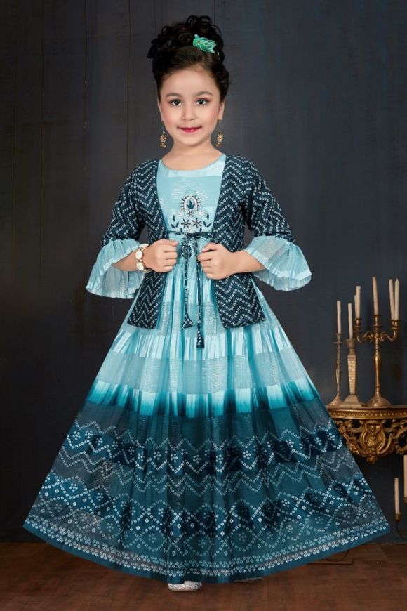 Gorgeous Violet Silk Sangeet Gown – FOURMATCHING