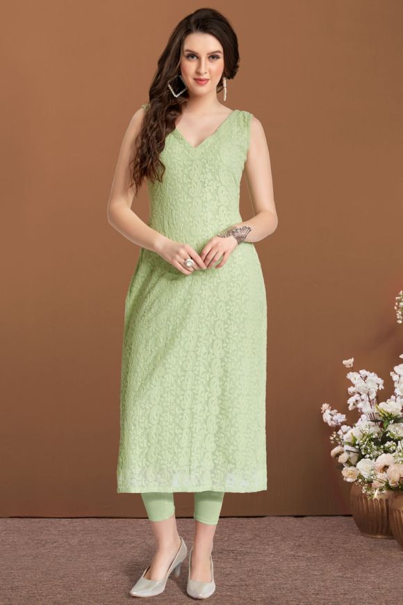 georgette kurti material