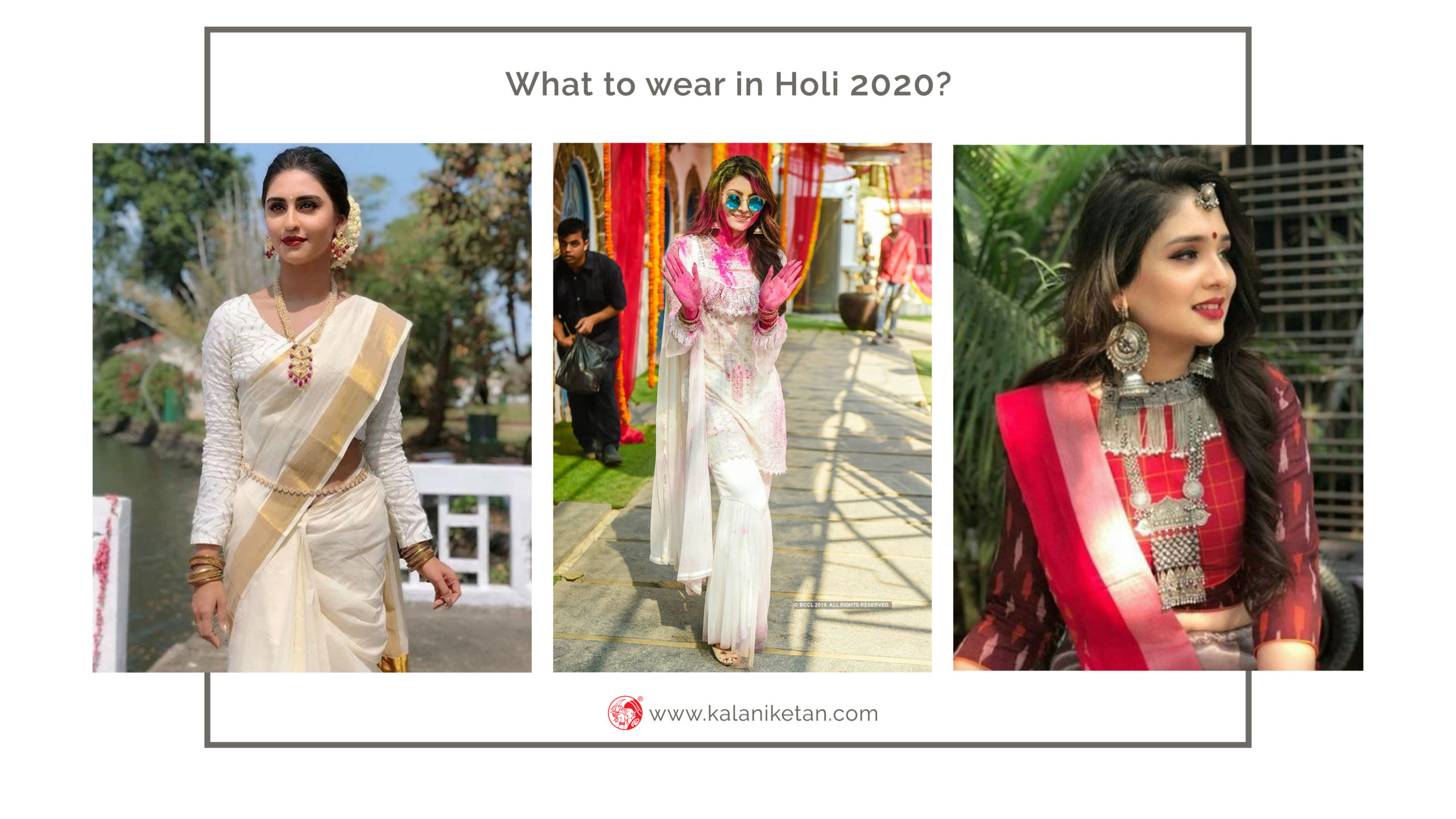 What to wear during Holi 2020?